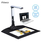 Aibecy BK52 портативный сканер для книг и документов размер захвата A3 HD 10 мегапикселей USB 2,0 высокоскоростной сканер с светодиодный светильник