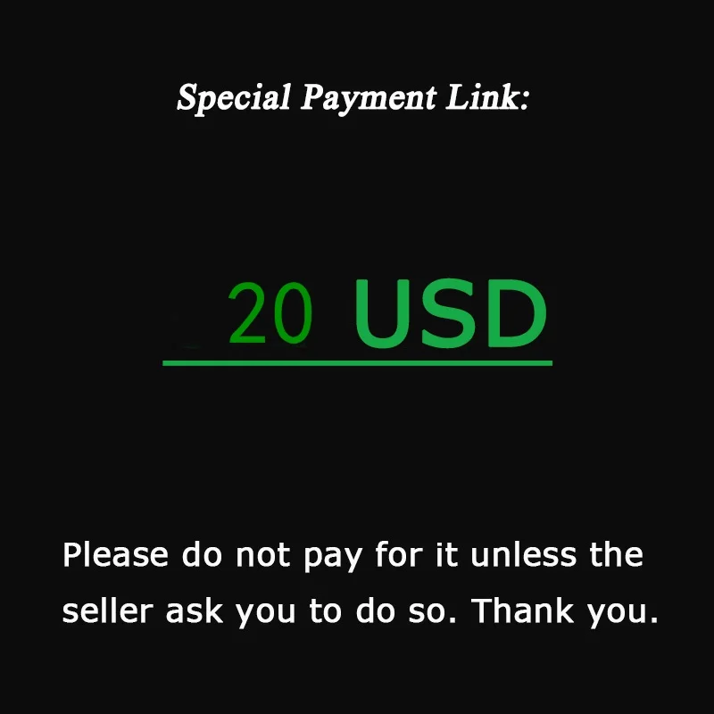 

Extra shipping cost ,refund, sample card