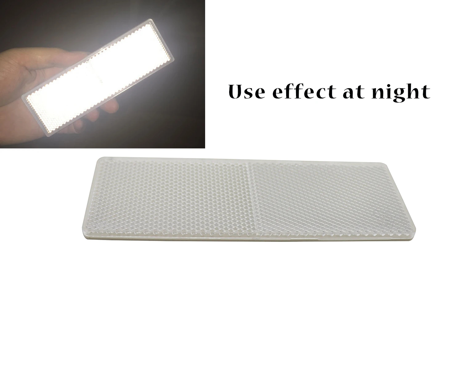 Пластиковый светоотражающий отражатель для автомобиля грузовика прицепа ночная