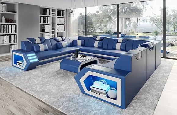 Современные u-образные чехлы для диванов китайский кожаный диван с верхним