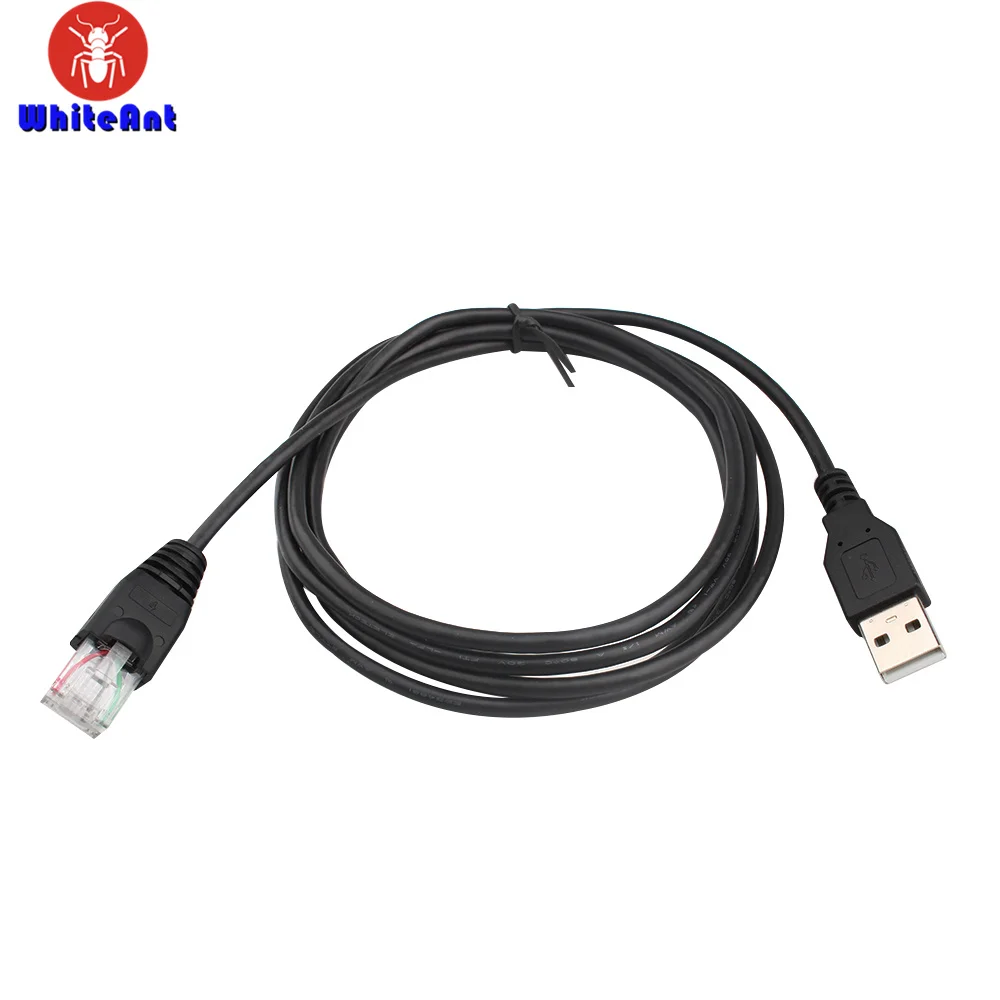 

1.8m USB Console Cable Convert USB 2.0 to RJ45 RJ50 APC ap9827 Serial Adapter For Router RJ 50 940-0127B Battery Console Cable