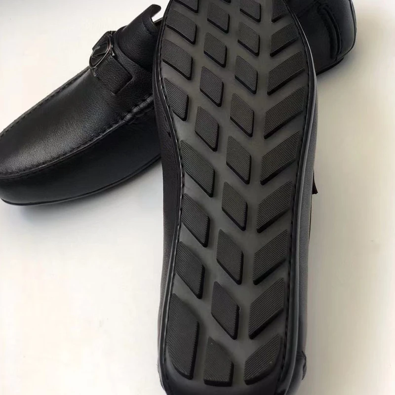 

100% Genuine Leather Men's Casual Shoes 2021 Summer Designer Brand Handmade Natural Cow Leather High Quality Men Flats Loafers
