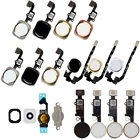 Кнопка домой с гибким кабелем для iPhone 5 5C 5S 6 6Plus 6S Plus 7 7Plus 8G 8 Plus, кнопка домой в сборе