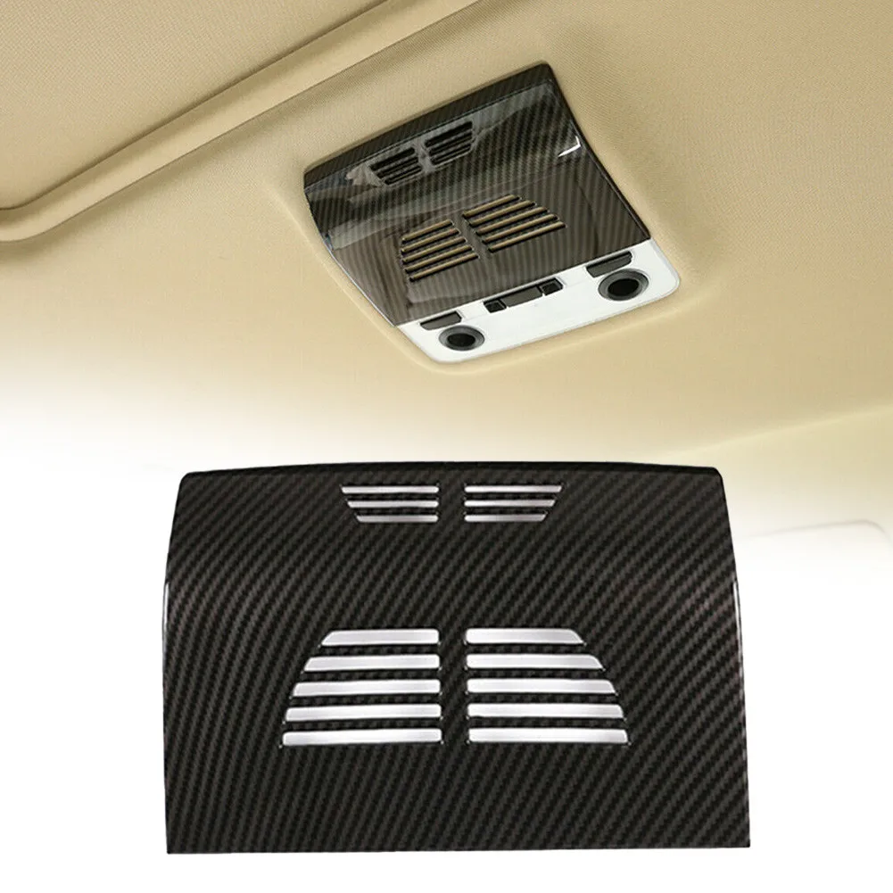 

New Arrival Carbon Fiber Black Rear Reading Light Frame Cover For BMW 3 Series E90 E91 E92 2005-2012 Car Interior Accessories