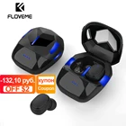 FLOVEME игровые TWS Bluetooth наушники, беспроводные наушники, стерео звук, спортивные наушники, водонепроницаемые, глубокий бас, геймер, игровые гарнитуры
