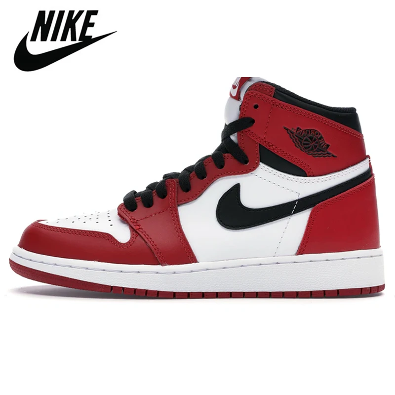 

Original Air AJ 1 de luz humo gris de los hombres y de las mujeres zapatos de baloncesto tamao 36-44