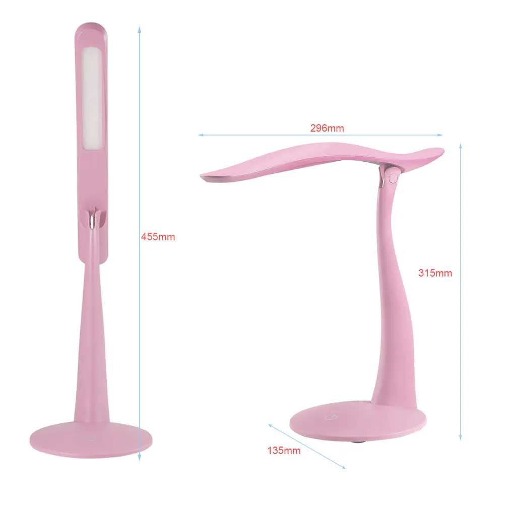 

Fashionable Health Secure Long Life Energy-saving Light-adjustable Eye-protection Touching 24LED Smart Natuaral Desklight