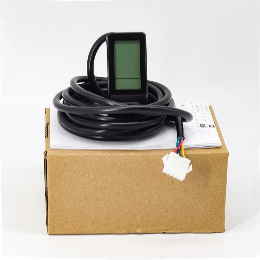 electric bike display kt lcd4 e bike lcd display 36v 48v ebike computer for e bike kunteng controller sm or waterproof connector free global shipping