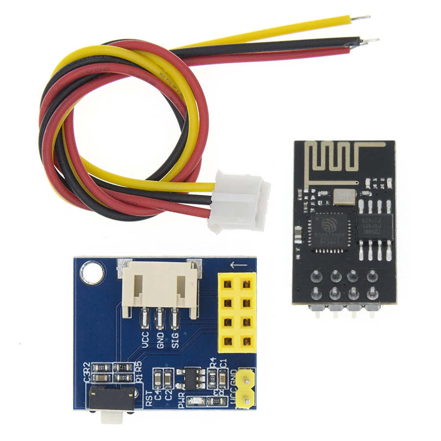 10 шт. ESP8266 ESP 01 WS2812 RGB светодиодный модуль контроллера для IDE световое кольцо Smart