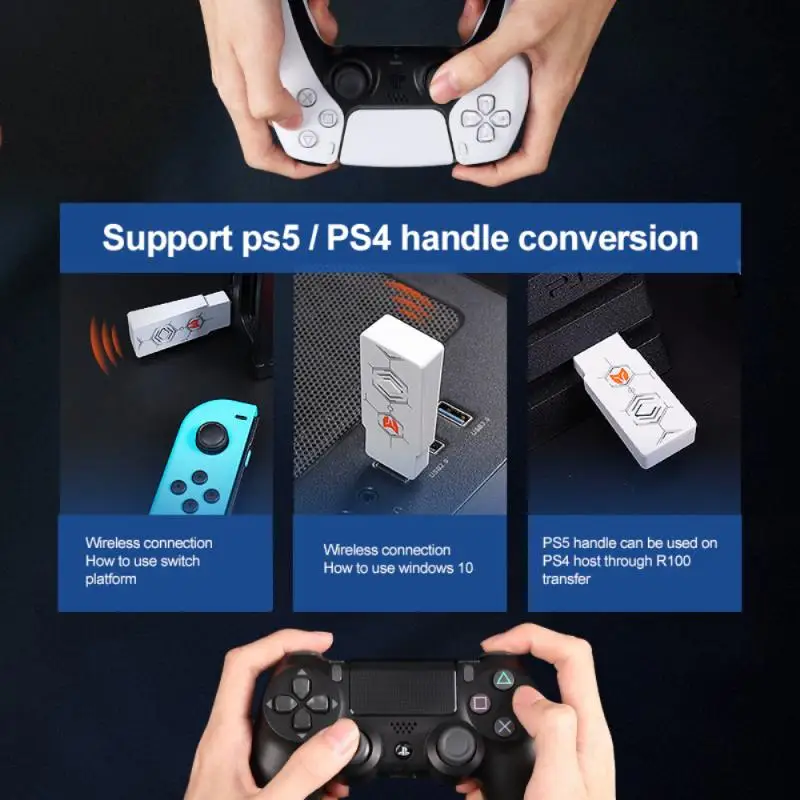 2021 Новый R100 конвертер геймпада для PS4 PS5 XBOX One S/X/Elite 2 XSX переключатель Pro
