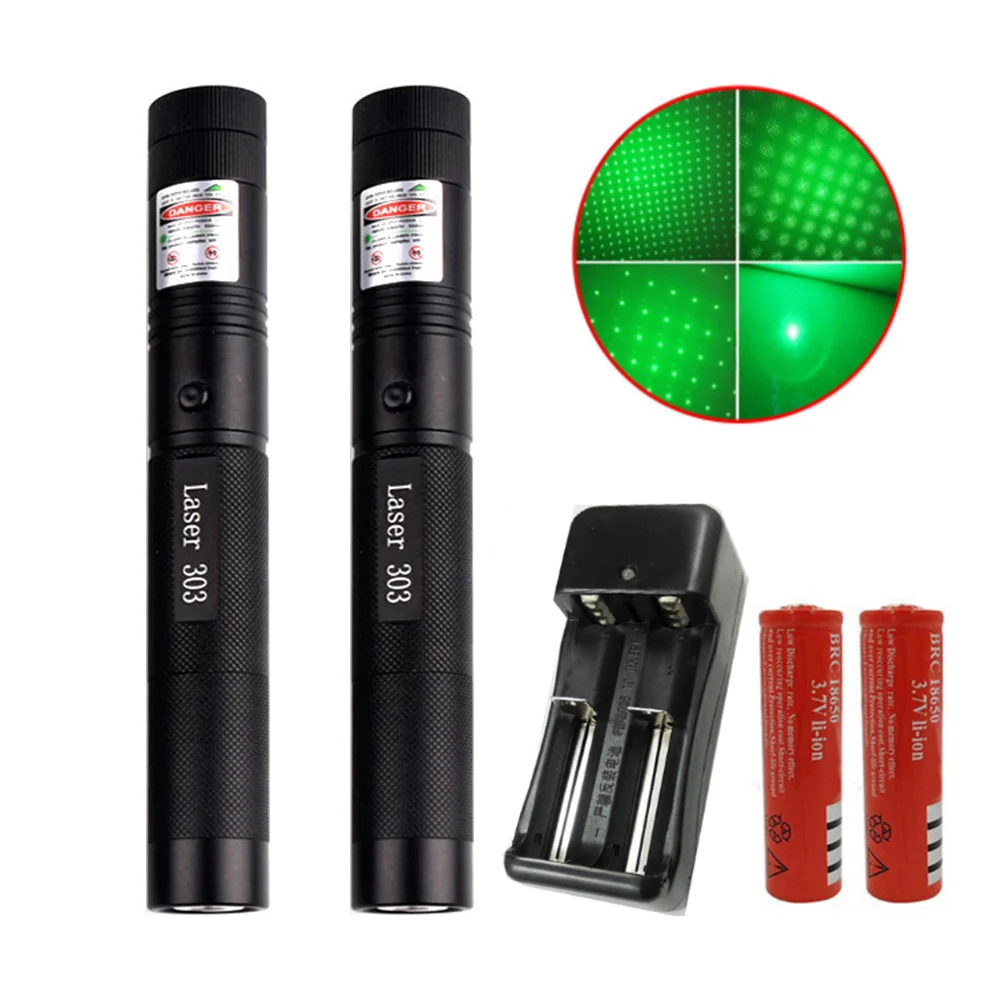 

Green Laser Pointer sight High Power hunting Green Dot tactical 532 nm 5mW 303 laser pointer verde lazer Pen Head Burning Match