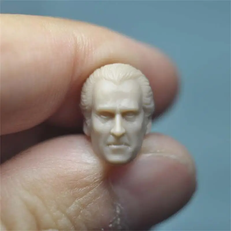 

Sale 1/18th Model 3.75 Inch White Color Unpainted Vampire Head Sculpture For Usual 12 Inch Soldier Collectable