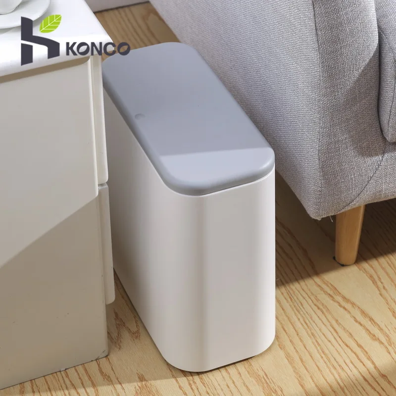 Мусорная корзина Konco в форме нажатия 10 л встроенный туалет кухонные мусорные