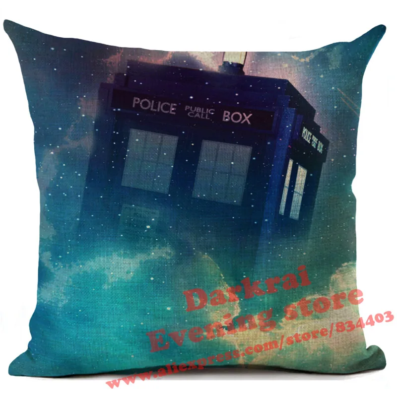 9 Наволочка для подушек Doctor Who Tardis Exterminate с принтом, подушки для дома, декор для гостиной, дивана, декоративная наволочка - Цвет: 9