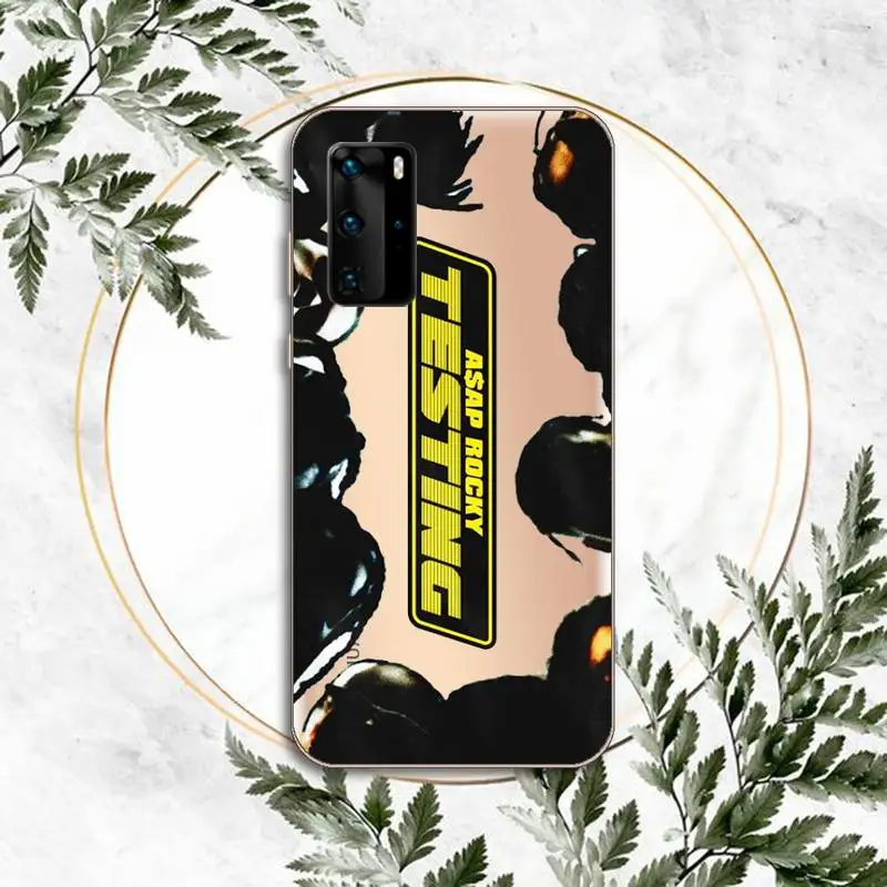 

Asap Rocky Phone Case Clear Transparent for huawei honor P 40 30 20 lite Pro 10 i 8 9 x p smart 2019