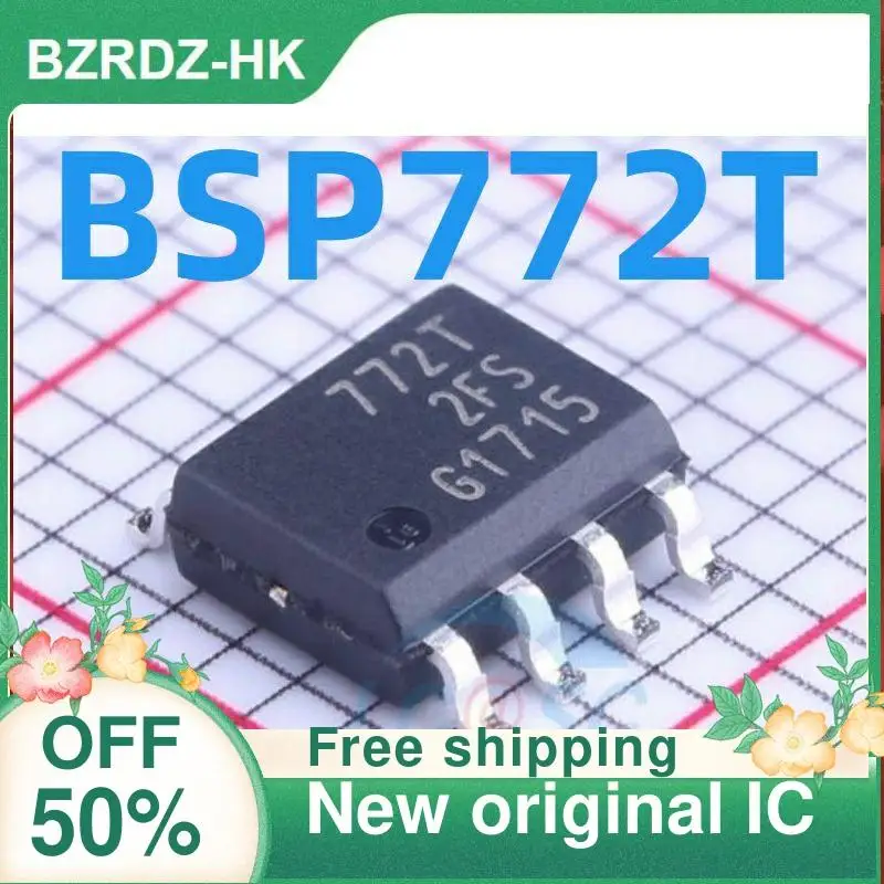 

2-10PCS/lot BSP772 BSP772T 772T SOP8 New original IC
