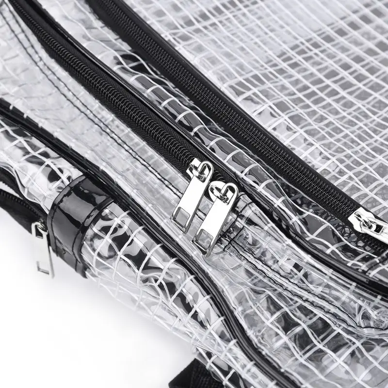 Антистатический прозрачный рюкзак унисекс дорожная сумка на ремне для мужчин и