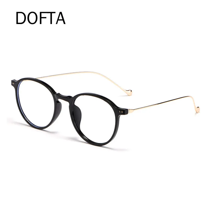 

DOFTA Round Women Glasses Vintage Ultralight Optical Glasses TR Material Frame Myopia Prescription Eyeglasses Men 5330