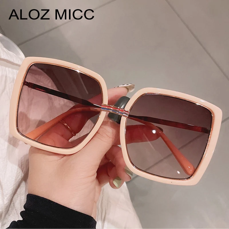 

Vintage Square Sunglasses Women Brand Designer Big Frame Sun Glasses Ladies Fashion Oversized Shades UV400 Eyewear Gafas De Sol