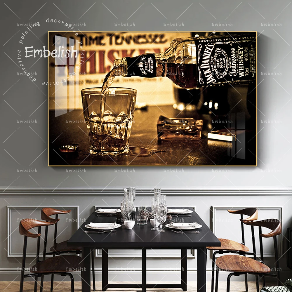 

Hot Sellling Modern Home Decor Pictures For Living Room Beer And Cup Wall Art Posters HD Print Canvas Paintings Artwork