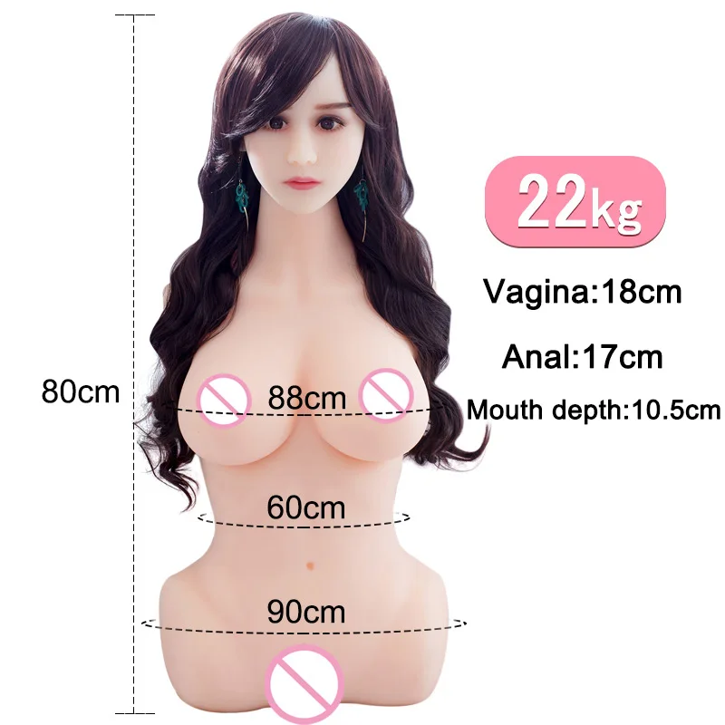Hanidoll силиконовые секс куклы половина тела любовь кукла секс-кукла торс