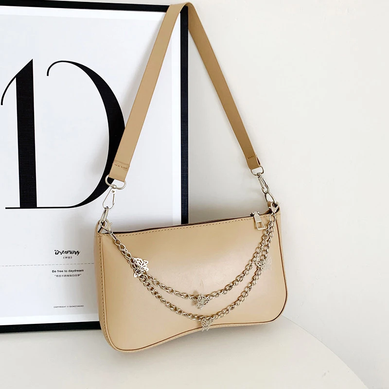 Модные брендовые винтажные сумки для подмышек женщин популярная Универсальная