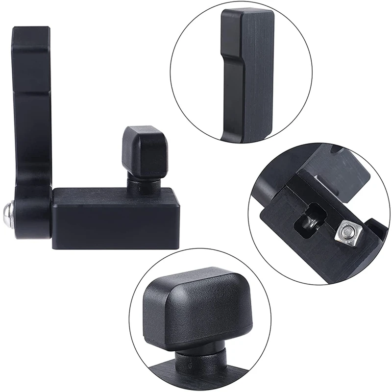 Откидной стоп-трек для забора Т-образный прецизионный прибор сверления углов