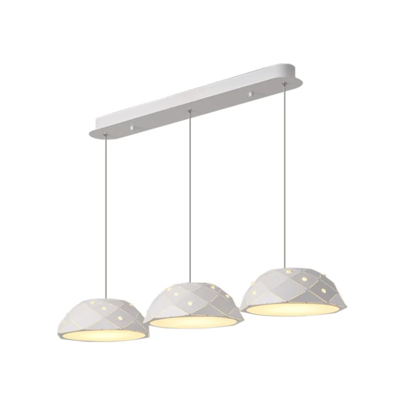 Алюминиевая полукруглая Простая Современная креативная светодиодная Люстра для