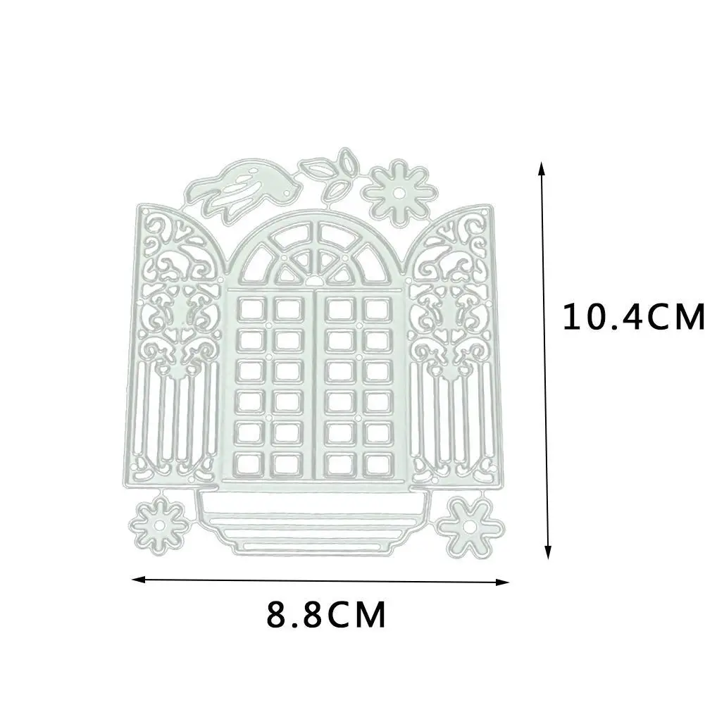 

Flower Switch Window Metal Cutting Dies Stencils for DIY Scrapbooking Album Paper Card Decorative Craft Embossing Die Cuts