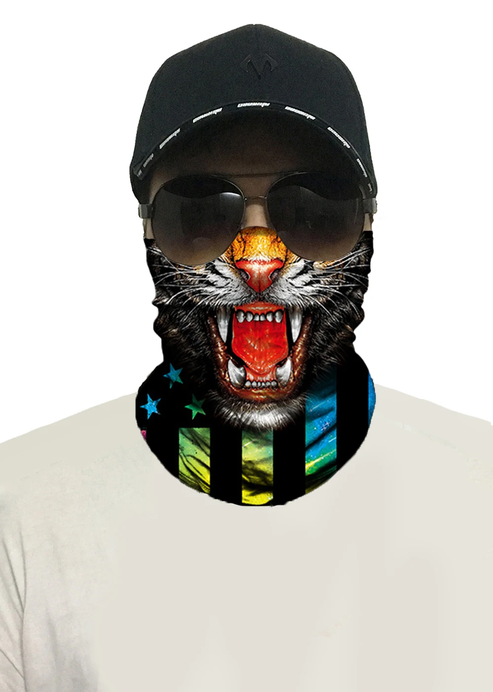 Новейшая модная 3D Рождественская маска на Хэллоуин Балаклава мотоцикл езда