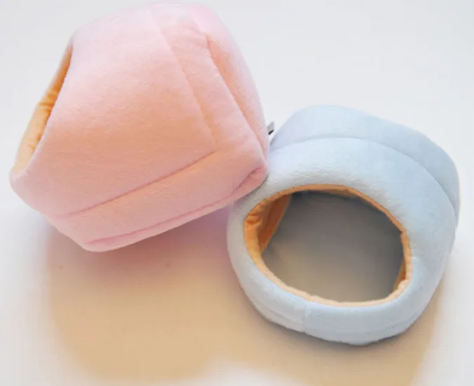 Симпатичные крысы хомяк Зимняя Теплая Флисовая подвесная клетка гамак милый дом