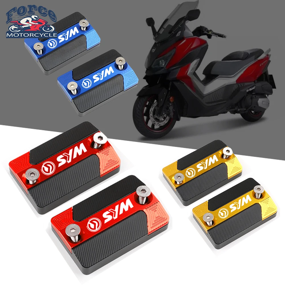 

New Motorcycle Accessories Front Fluid Reservoir Cover Cylinder Reservoir Brake Cap For SYM CRUISYM GTS JOYMAX 300 GTS300i Z300