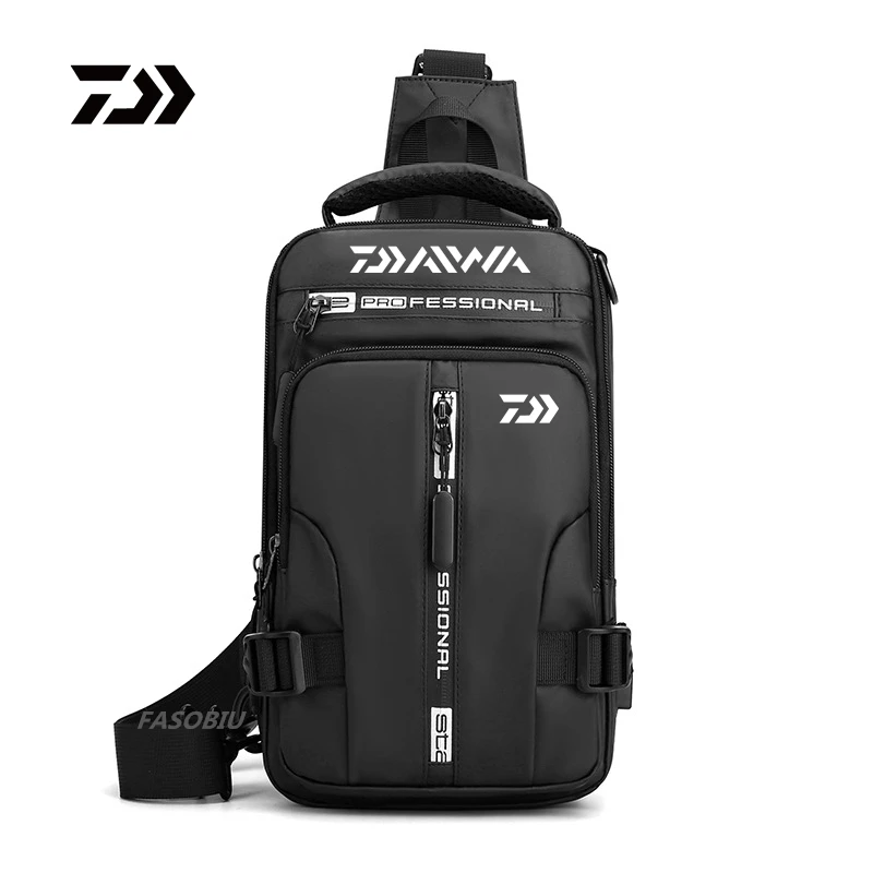 

Daiwa Multi-function Fishing Backpack Men Women Single Shoulder Bags Waterproof Leisure Backpacks Outdoor Sport Fishing Bags