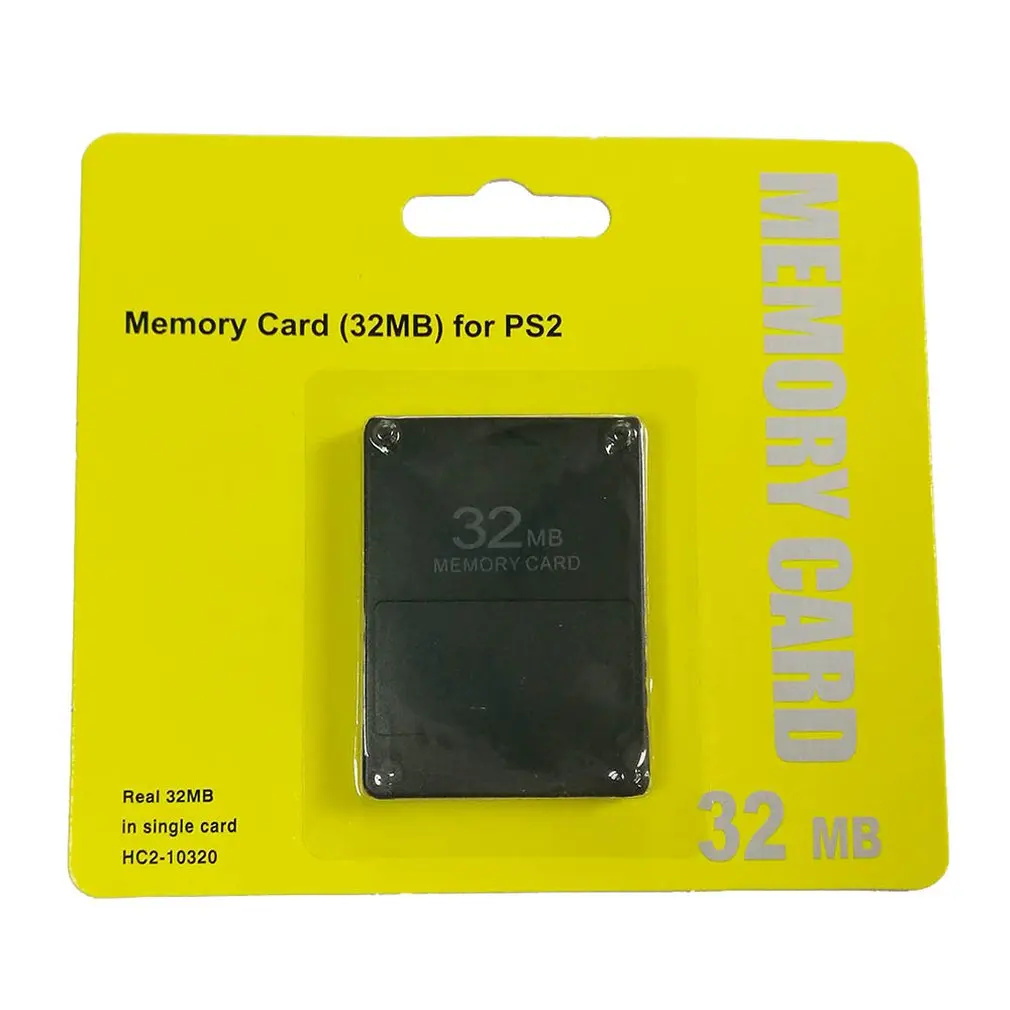 

For PS2 8MB/64MB/128MB/256MB Memory Card Memory Expansion Cards Suitable for Sony Playstation 1 PS2 Black Memory Card Wholesale
