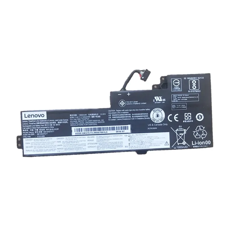 Новый оригинальный аккумулятор для LENOVO ThinkPad A475 T25 T470 T480 01AV489 01AV419 01AV420 01AV421 SB10K97577