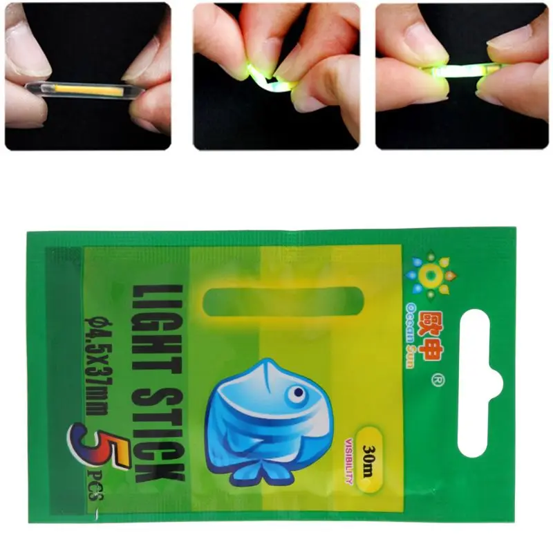 

Fishing Fluorescent Lightstick Float Light Night Clip/Electronic Rod Luminous Stick Light LED On Dark Glow Stick Removable Witho