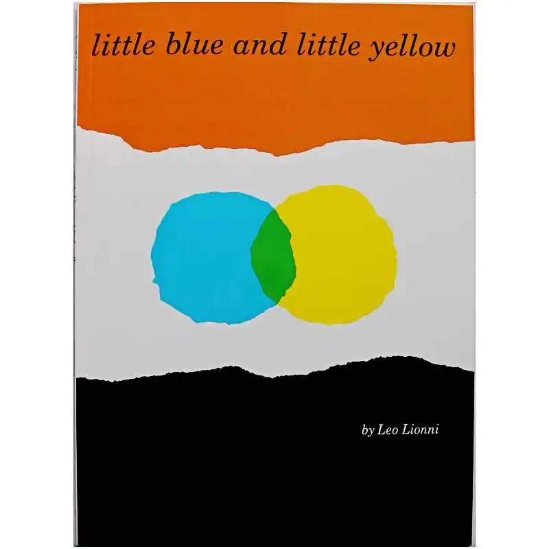 

Little Blue and Little Yellow By Leo Lionni Educational English Picture Book Learning Card Story Book For Baby Kid Children Gift