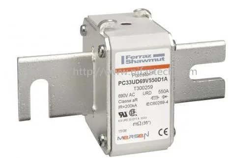 Новый оригинальный PC33UD69V550D1A плавкий aR Protistor 550A 690V полупроводниковый