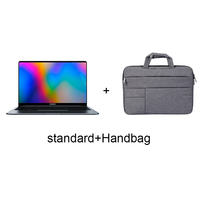 standard Handbag CHUWI LapBook Pro 14 дюймов ноутбук с узким краем экрана FHD для ноутбуков Windows10 Четырехъядерный процессор Intel Gemini-Lake N4100 8 ГБ RAM 256 ГБ ROM Notebook - Цвет: standard Handbag