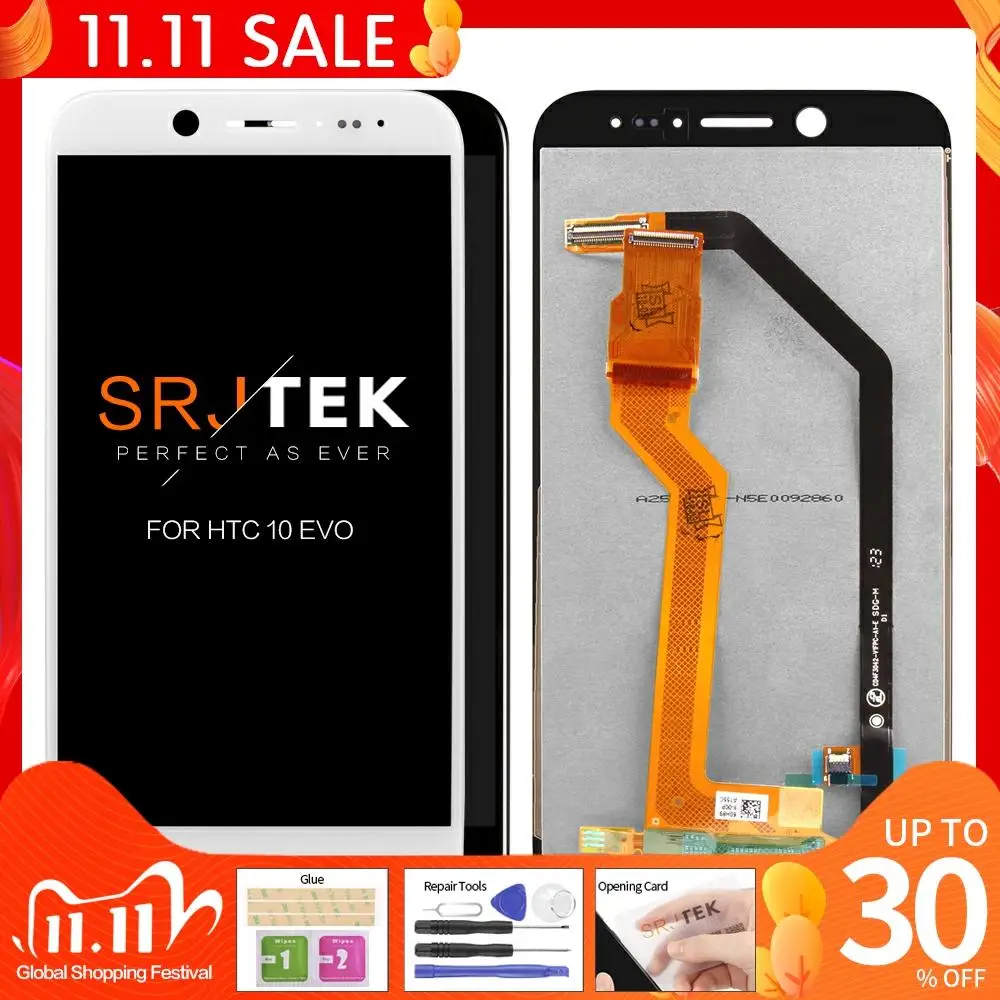 Оригинальный 5 ''ЖК-дисплей для HTC 10 EVO ЖК-дисплей сенсорный экран дигитайзер