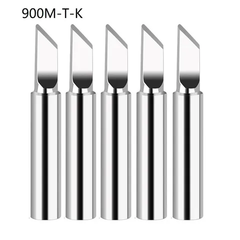 5 шт. 900M-T медные паяльные жала IS/I/B/K/SK/2.4D/3.2D/1C/2C/3C/4C головка сварочных жал без свинца