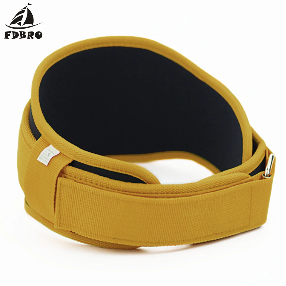 FDBRO пояс для занятий тяжелой атлетикой фитнесом приседанием жестким тяговым