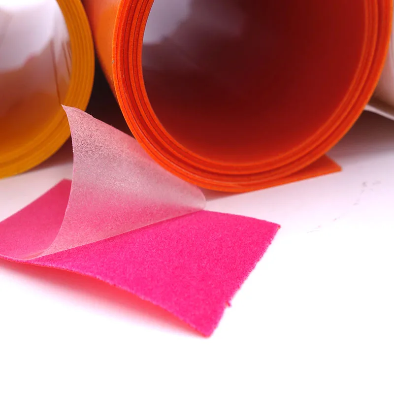 1 рулон 25*100 см флокирующая теплопередающая виниловая пленка с надписью бархатная