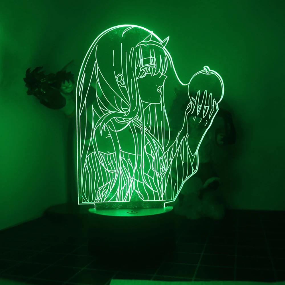 

Child Bedroom Desk Lamp LED Home Decor Carton Figure Night Light Anime
