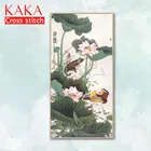 Наборы для вышивки крестом, наборы для вышивки с печатным рисунком, 11ct-холст для домашнего декора, картина с цветами NCKF246