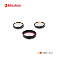 oem custom size colorful 440nm d256mm narrow band pass optical filter for biochemical analyzer eliasa interference