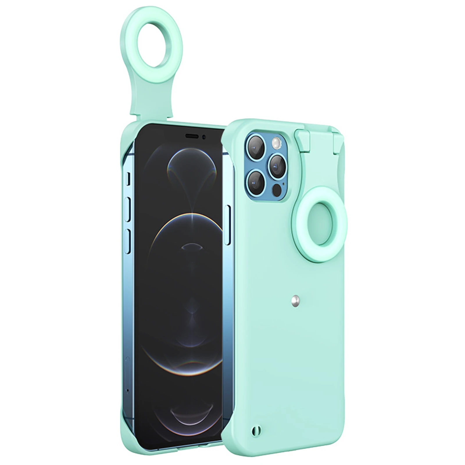 

Mobile Phone Cover with Fill Light Multifunction Portable Soft Convenient Durable Long Lasting for Daliy Life FBS889