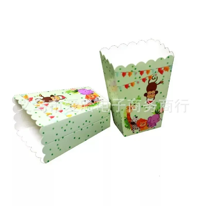 6 шт./лот специальный sfari monkey милые коробки для дня рождения с использованием