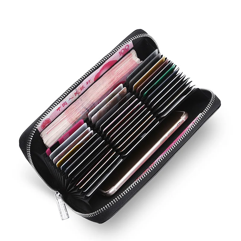 RFID Противоугонный кошелек держатель для кредитных карт антимагнитный деловая