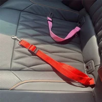 hot sale 100 high quality soft sturdy new styles pet car travel safety seat belt for all type of car with retractable leash